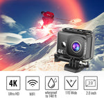 Load image into Gallery viewer, TEC.BEAN T2 WiFi 14MP Ultra HD Waterproof 4K Action Camera - ValueLink Shop
