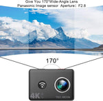 Load image into Gallery viewer, TEC.BEAN T2 WiFi 14MP Ultra HD Waterproof 4K Action Camera - ValueLink Shop
